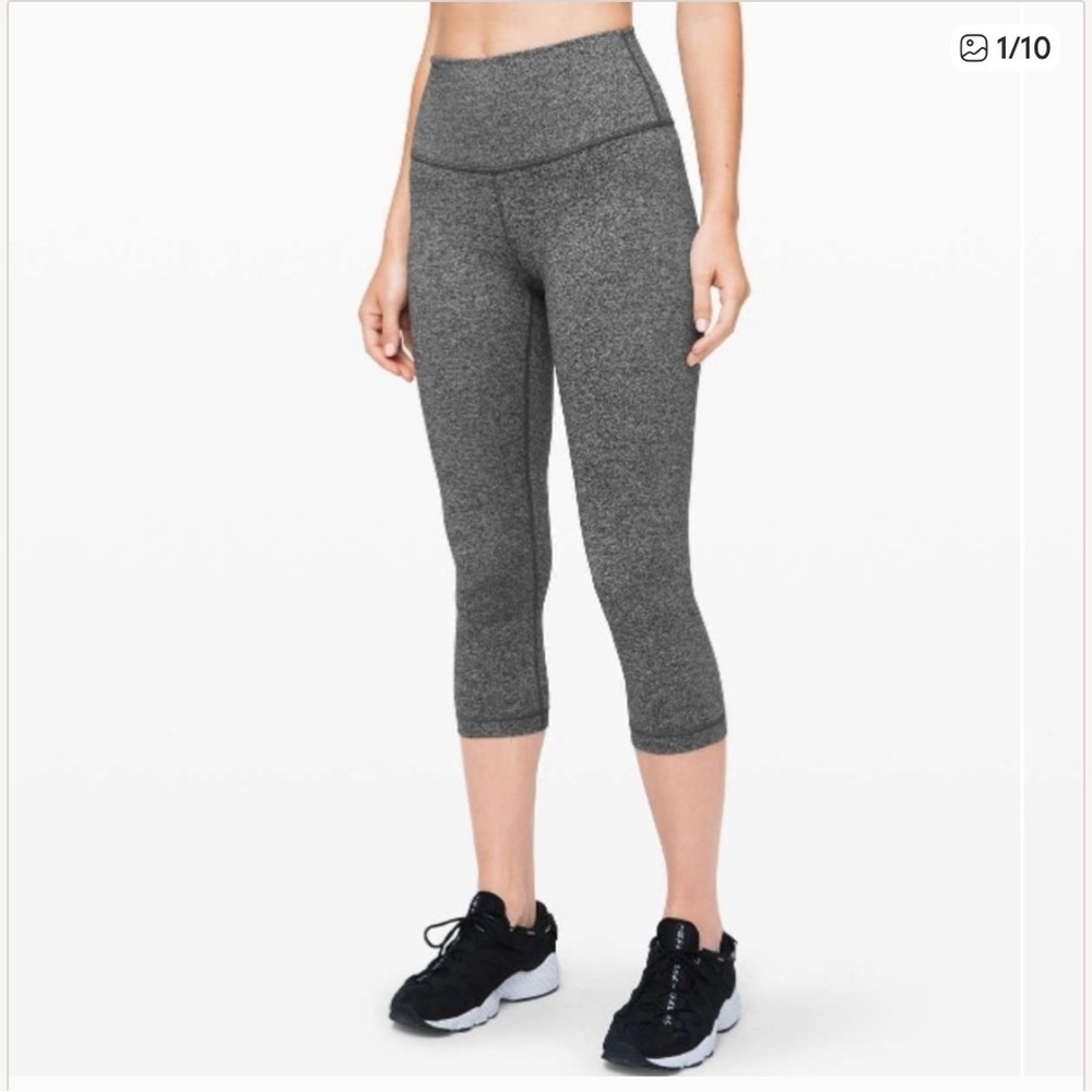 lululemon athletica Gray Leggings 0268